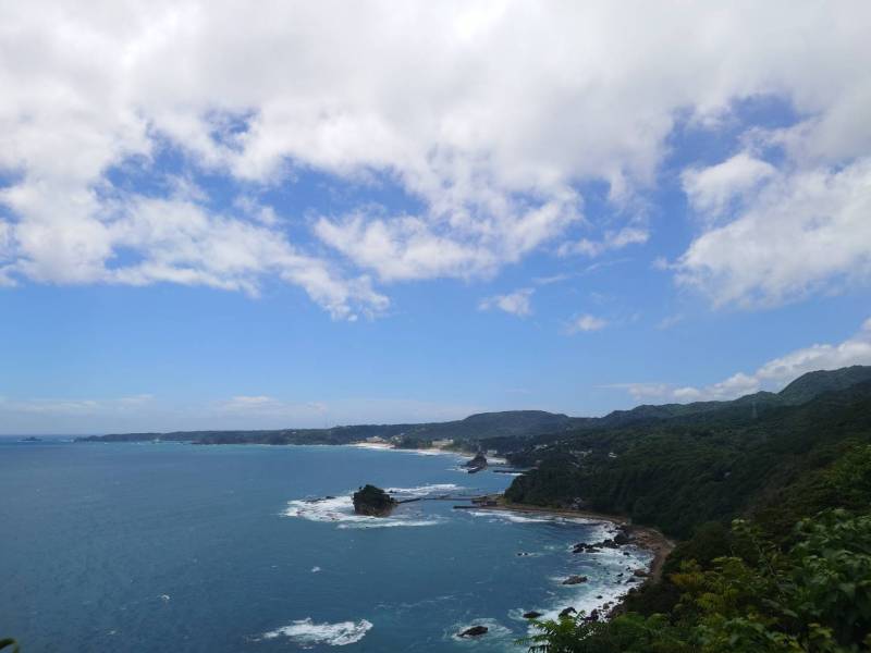 下田　尾ヶ崎ウィングからの景色