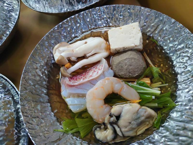 小　鍋　海鮮霙鍋